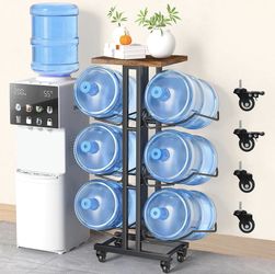 5 Gallon Water Jug Holder,3 Tier Foldable Heavy Duty(N81)