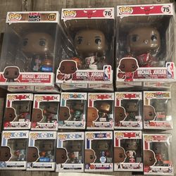 Funko Pop Michael Jordan Lot