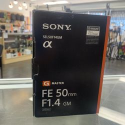 Sony 50 1.4 GM
