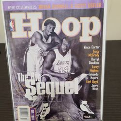 Shaq & Kobe Lakers NBA Hoop Magazine 2000