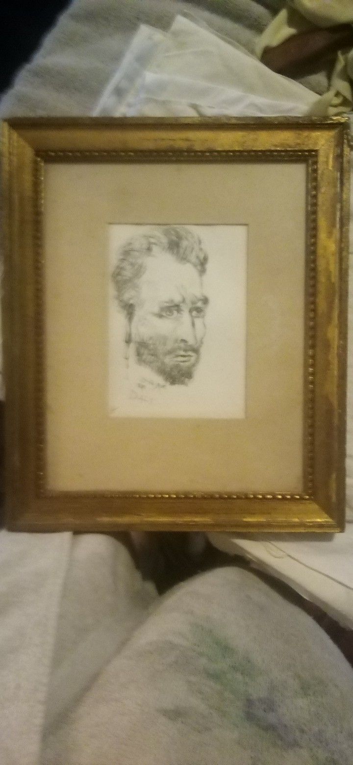 Vincent Van Gogh By Salvador Dali