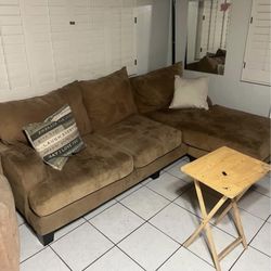 Beige Modern Sectional Sofa