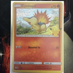 Cyndaquil [Holo] #10 Pokemon McDonalds 2021  