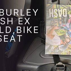 Burley Dash Child, Toddler, Kid, Bike Seat