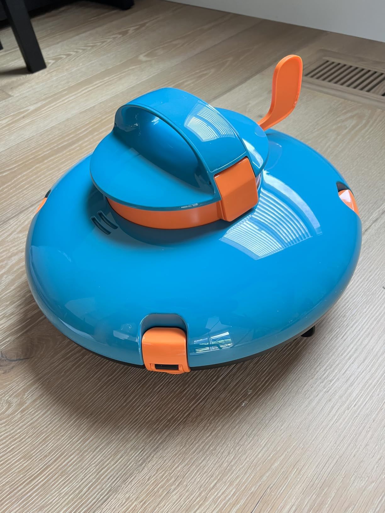 Cordless Robotic Pool Cleaner, Pool Vacuum for Above Ground Pools with Obstacle