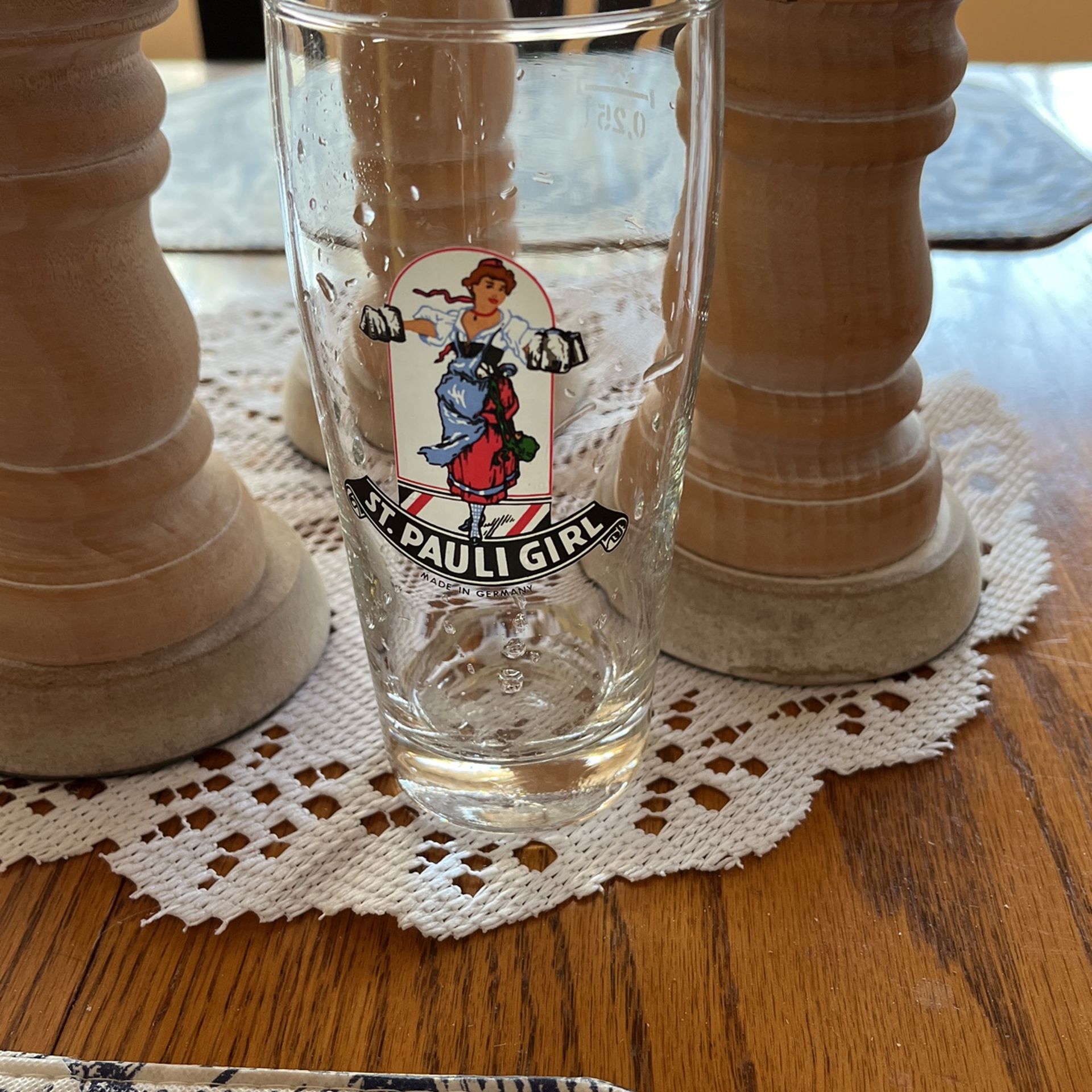 St Pauli Girl Glassed