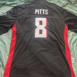 Black Stitched Eagles Barkley Jersey Sz L