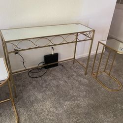 Mirror Table Set 