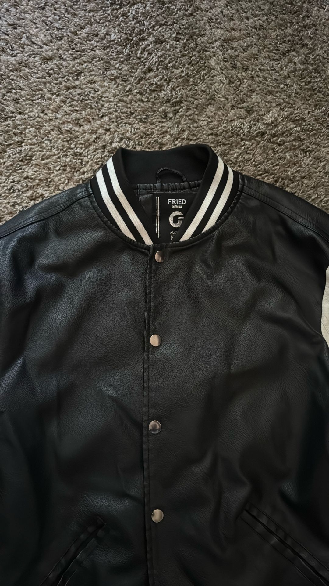 Men's leather jacket