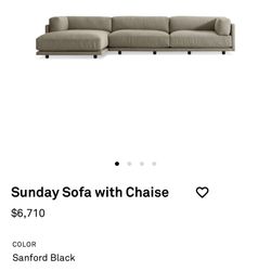 Blu Dot Couch  Restoration Hardware 