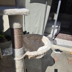 Globlazer Heavy Duty Cactus Cat Tree for Large Cats, Sturdy 72in Maine Coon Cat Tree for Large 20 lbs+ Cactus Cat Tower for Adult Biggest Cats with 6 