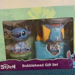 Stitch Bobblehead Gift Set