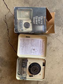 Electric water heater timer