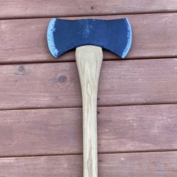 Flint Edge Double Bit Axe