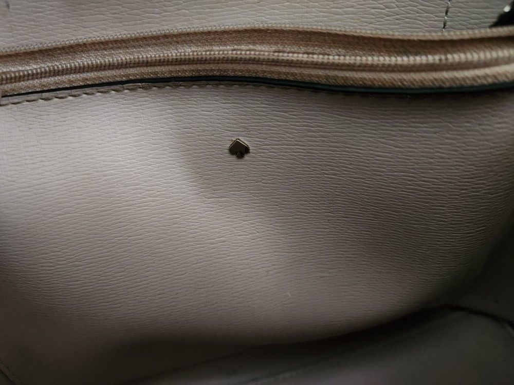 Kate Spade Margaux Parisian Navy Leather Large Tote With Bag Charm