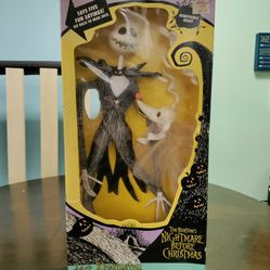 TALKING JACK SKELLINGTON DOLL NIGHTMARE BEFORE CHRISTMAS 