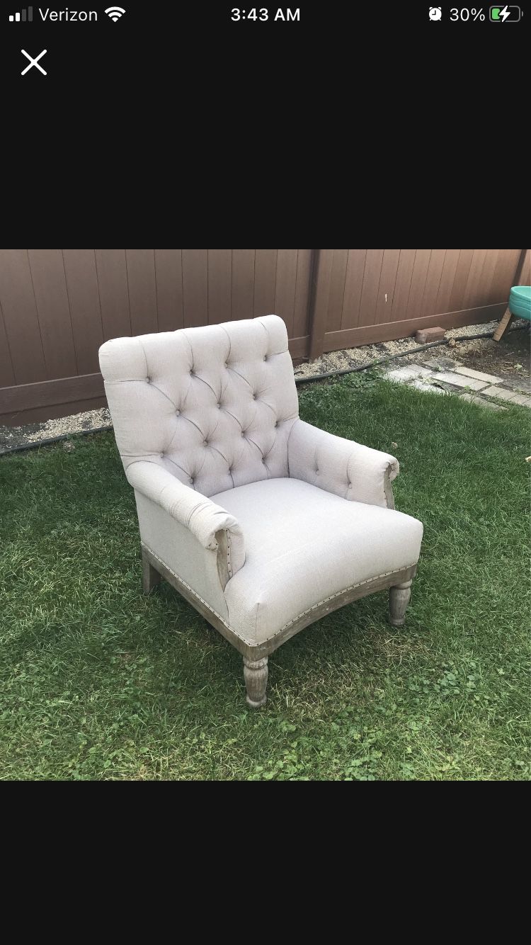 Alford Rolled Arm Chair