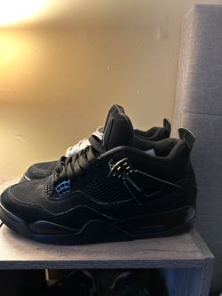 Real Authentic Jordan 4 Black Cats 