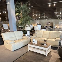 Power Reclining Sofa And Loveseat