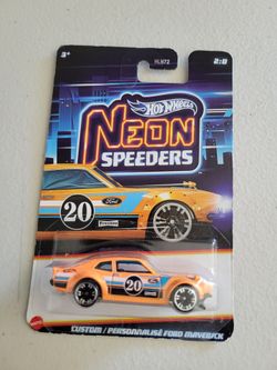 Hot wheels  neon speeders