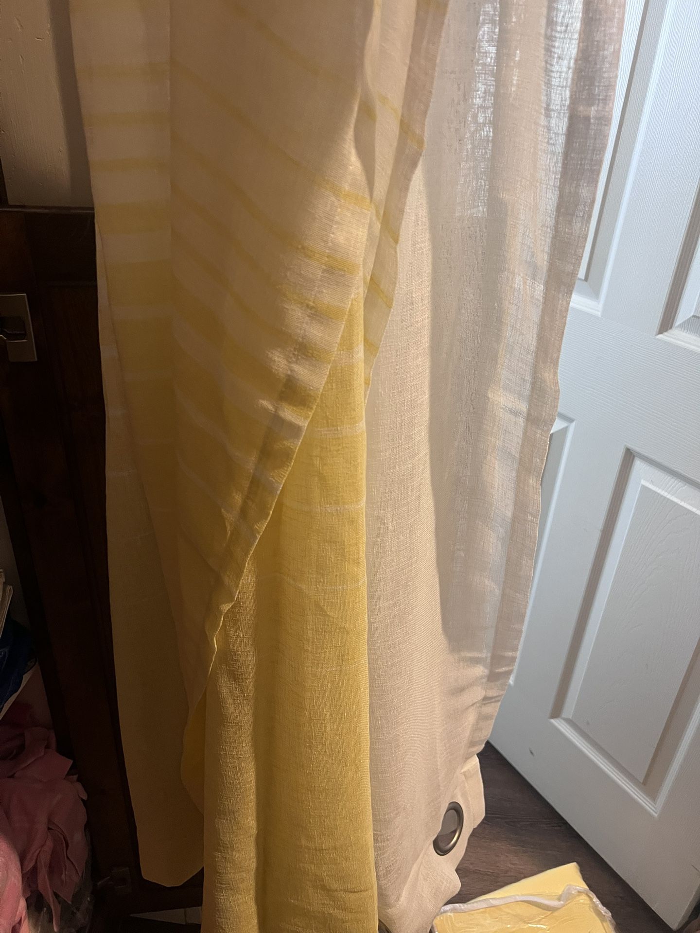 Yellow Ombré Curtain