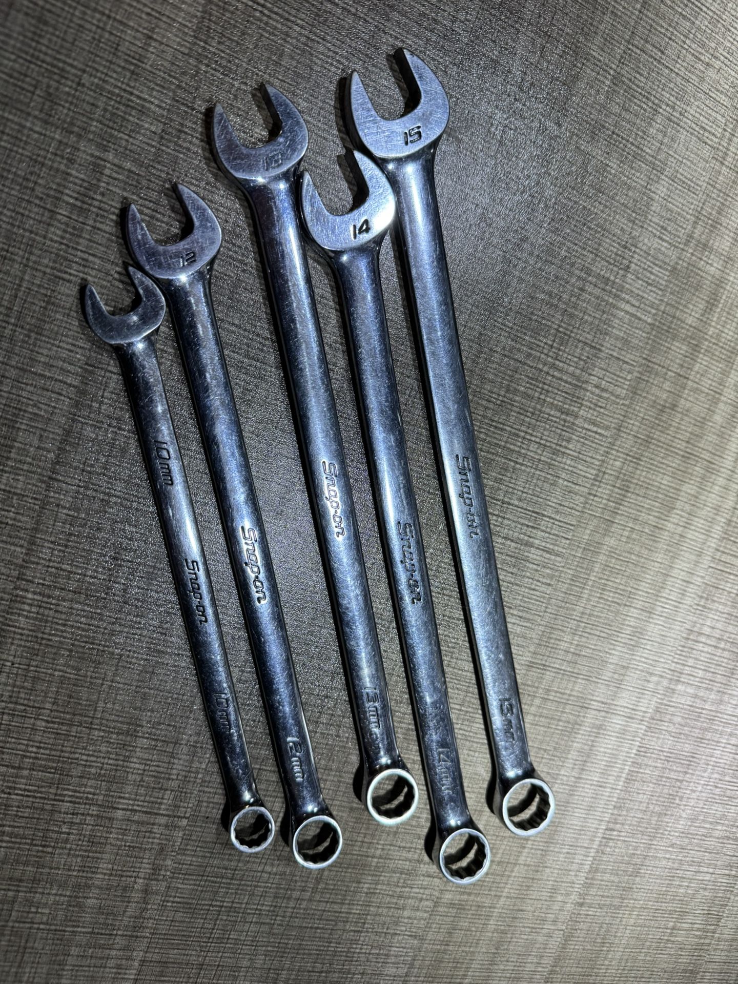 Snap on Long Metric Wrench Set