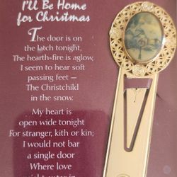 Thomas Kinkade  1997 Never Used Book Mark