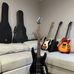 Epiphone by Gibson PJ Bass + SKB Hard Case (Late ‘80s / Early ‘90s)