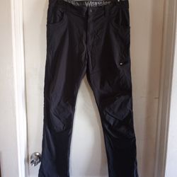 Wrangler ATG All Terrain Hiking Pants Men's Size 36×32 Black