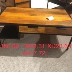 New Entertainment ctr, Coffee, Lamp table, Wine cabinet Creed cabinet floor models for sale