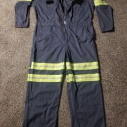 Coveralls With Reflectors