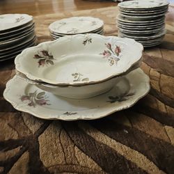 Rosenthalb Selb Germany Pompadour….48 Piece China Set