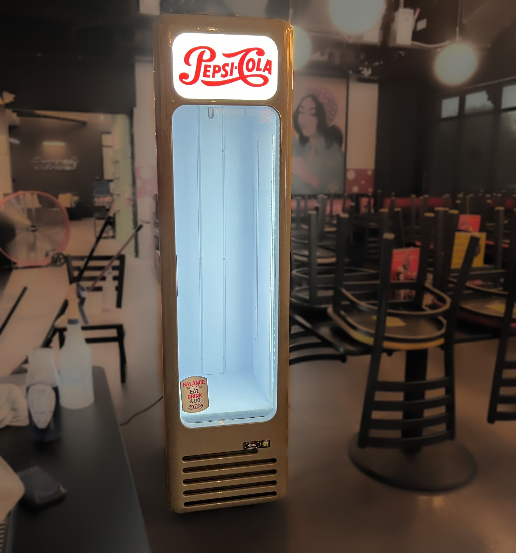 Retro Pepsi Cola Fridge - Brand New Condition!