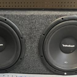 Rockford Fosgate Car Speaker Box 