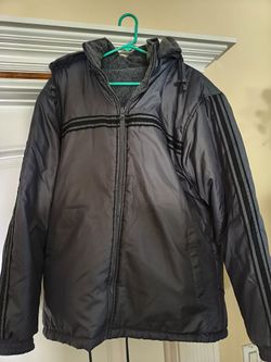Grey Jacket Hoodie Size Large Mint Condition