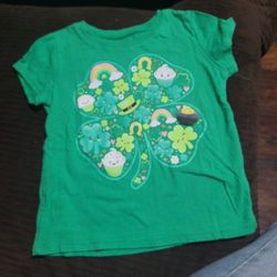 Girls St Patrick's Shirt/ Camisa De San Patricio