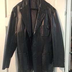 Gap Leather Jacket  (size L)