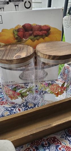 Glass Kitchen Storage