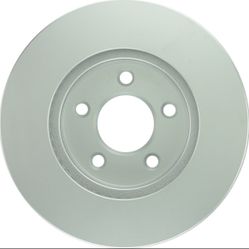 BOSCH 20010435 QuietCast Premium Disc Brake Rotor - Compatible With Select Ford Mustang; FRONT - Pair