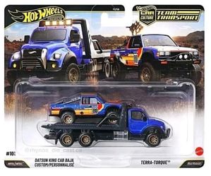 Hot Wheels 2027 Premium Car Culture Team Transport Datsun King Cab Baja 🔥🔥