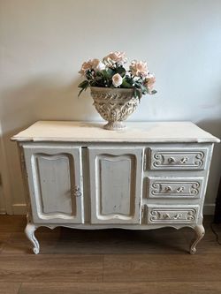 French Provincial Sideboard Cabinet
