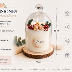 Vela Aromática Decorativa para Hogar 