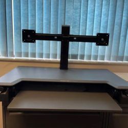Ergotron–WorkFit-TL Standing Desk-Converter_ Dual-Monitor Sit Stand Desk Riser 