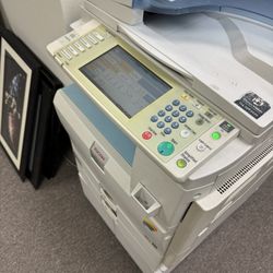 Copier Printer Working Great Ricoh On Wheels 