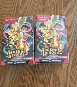 Ascended heroes booster bundles