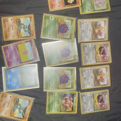 v’s And Vintage  Pokemon Cards