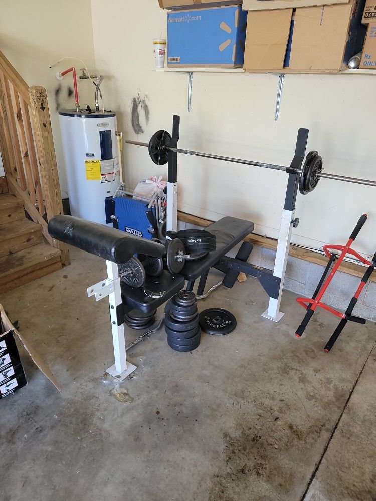 Bench And Weights