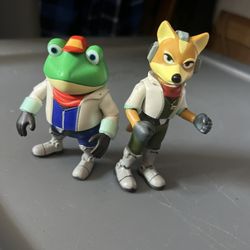 Star fox And Slippy 