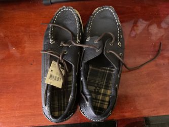 Route 66 Mens Boat Shoes - Size 7 Medium - Navy Blue - NEW WITH TAGS