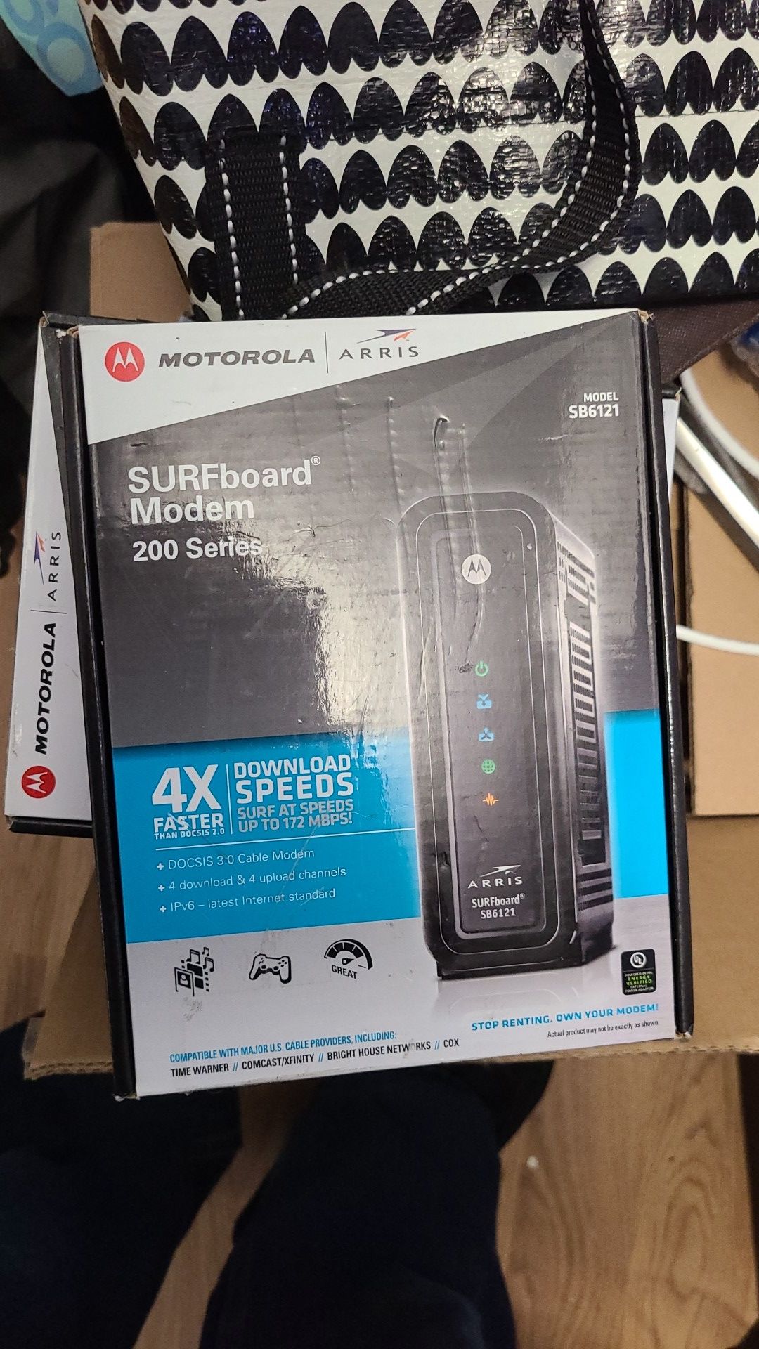 5 left surfboard modem 200 series local pick up only cash only thank you.